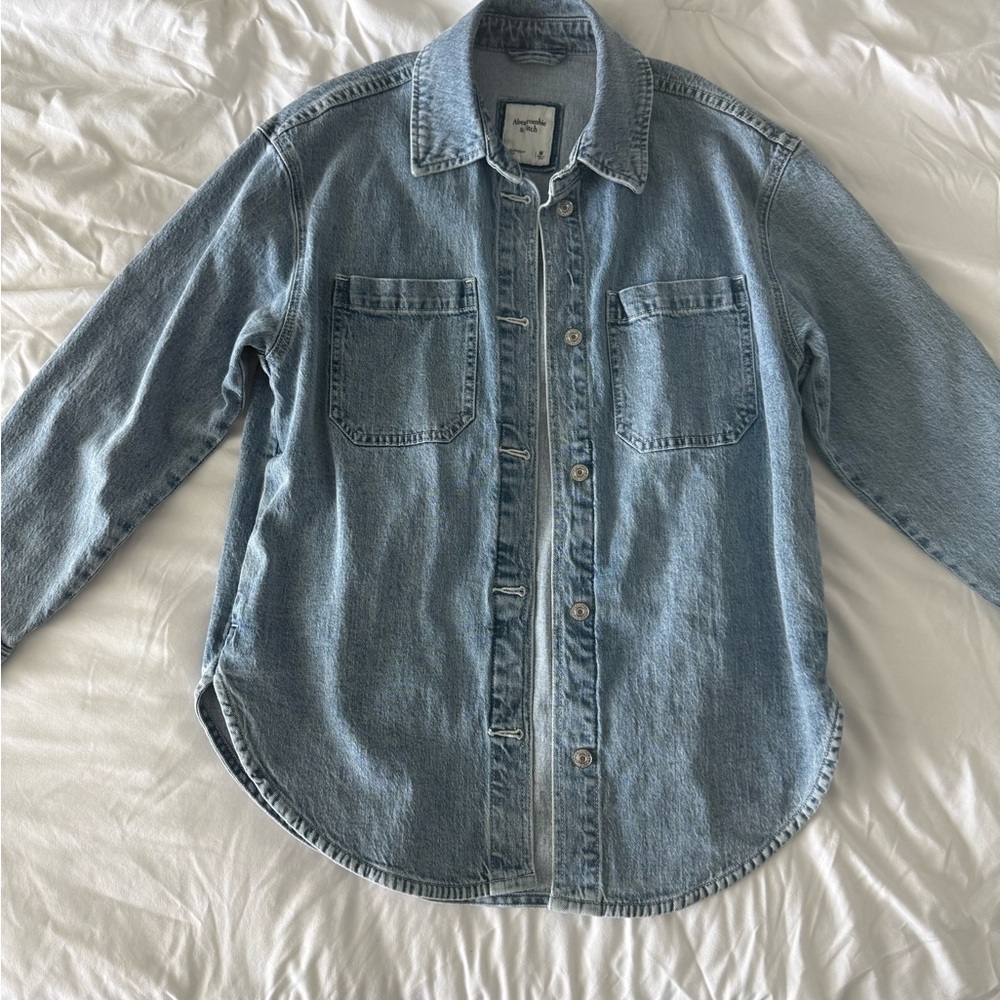 Abercrombie Blue Denim Shirt